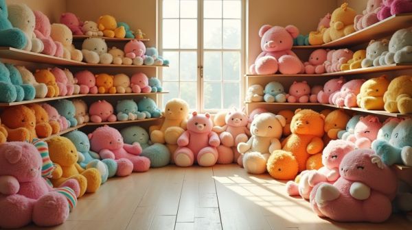 Peluche : un choix varié pour tous les âges et tous les styles