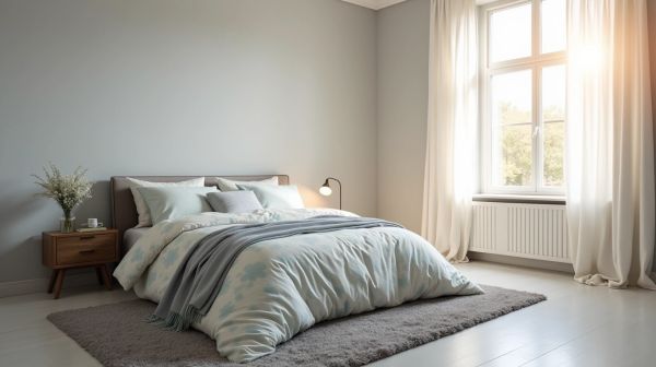 Profitez d'un sommeil réparateur avec la couverture lestée 6 kg